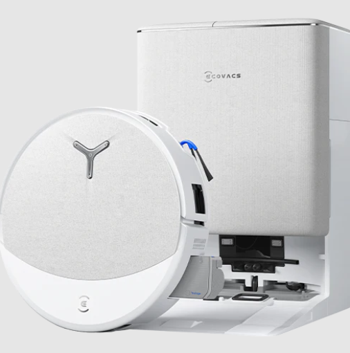 תמונה של שואב רובוטי עם תחנת עגינה ECOVACS DEEBOT T90 PRO OMNI